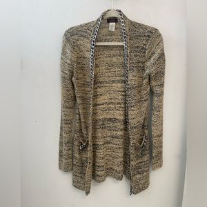 mark. Open Jacket with Silver Glitter-like Shimmer